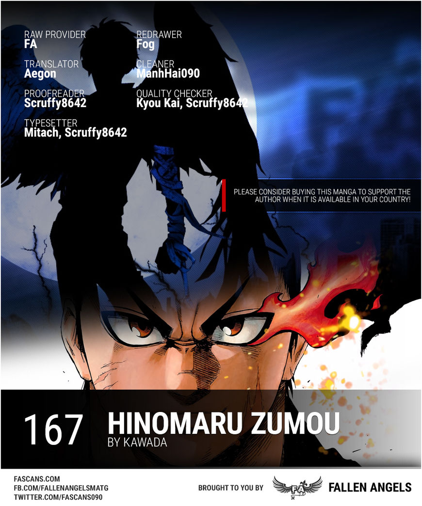Hinomaru Zumou Chapter 167 #1