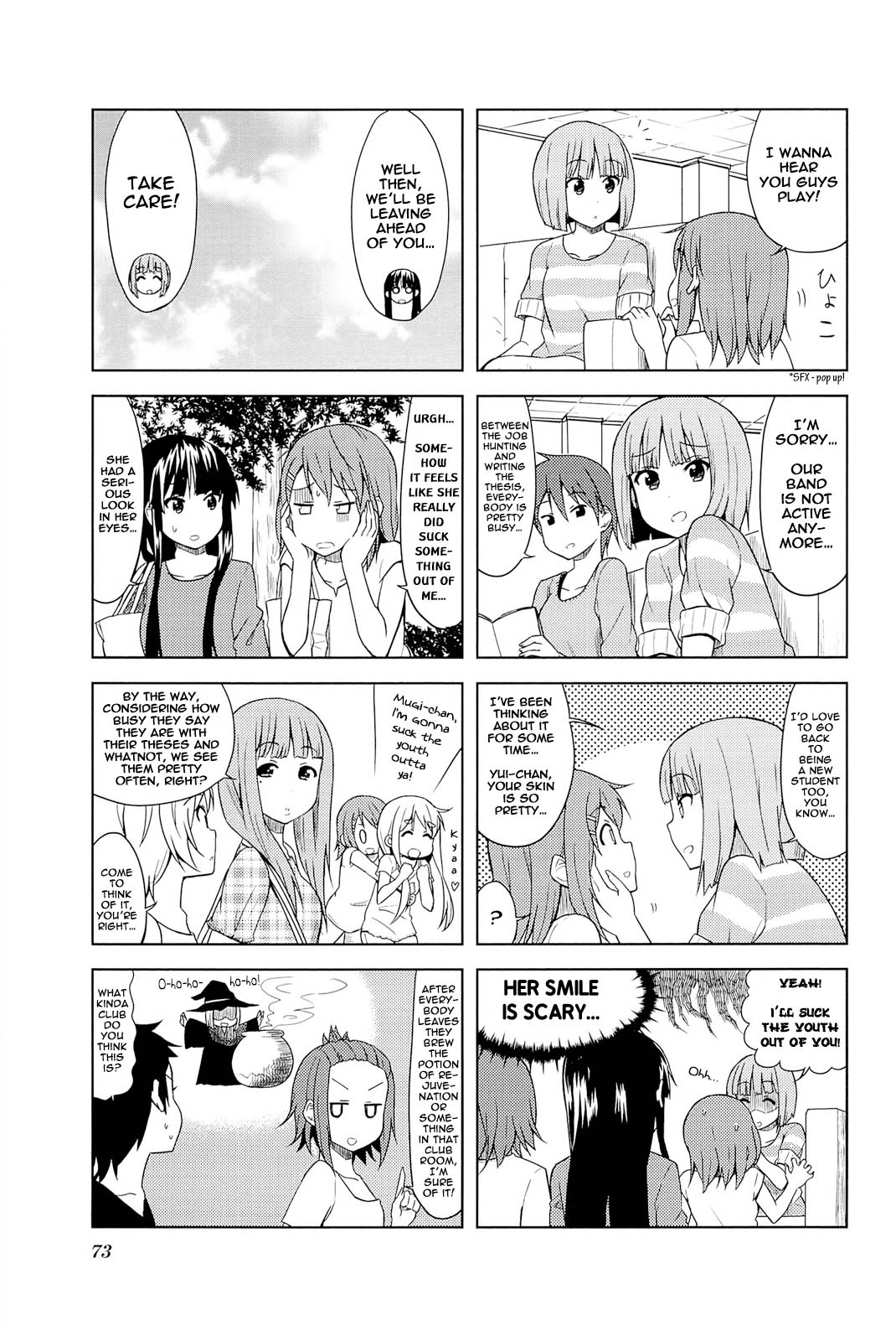 K-On! College Chapter 9 #5