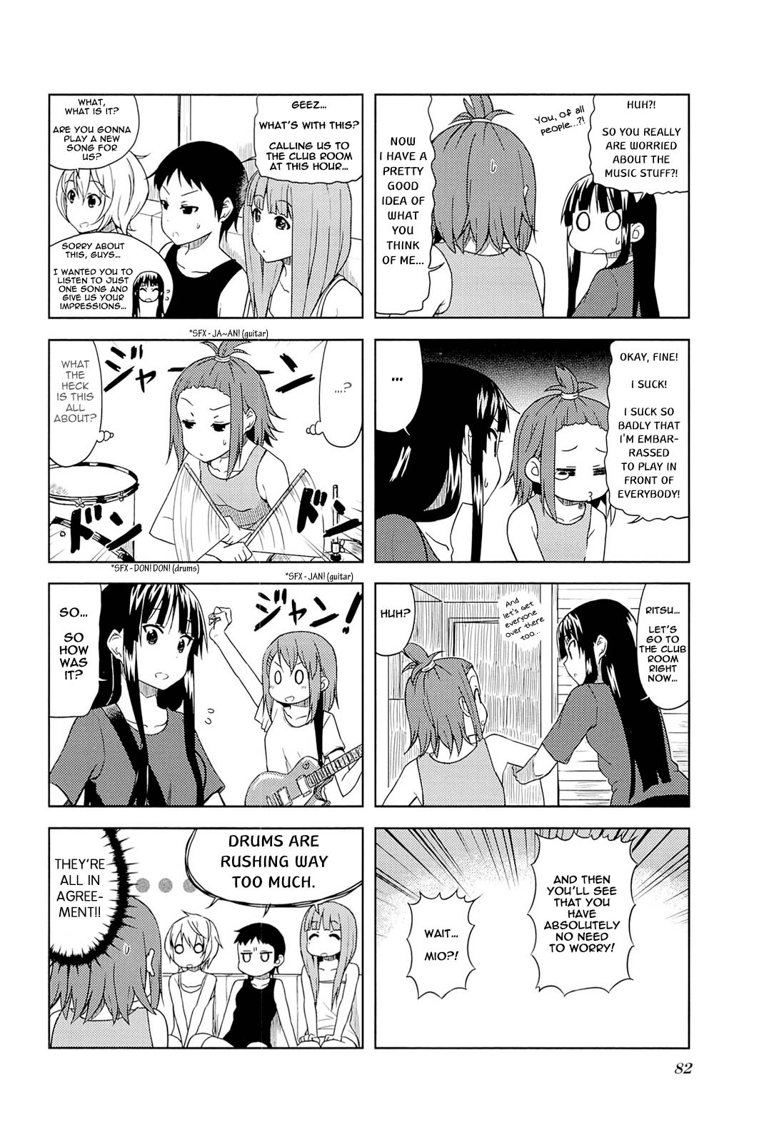 K-On! College Chapter 10 #6