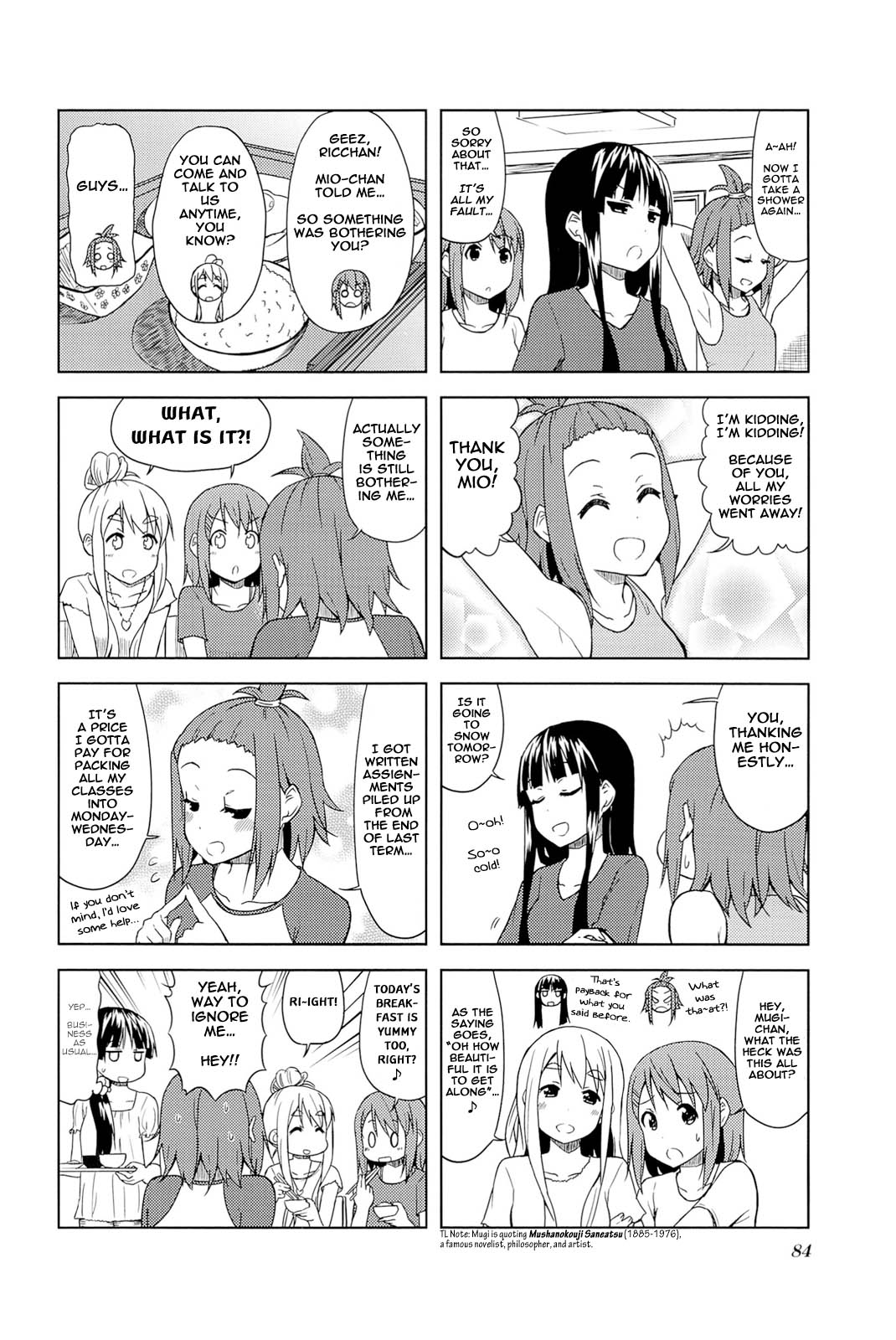 K-On! College Chapter 10 #8