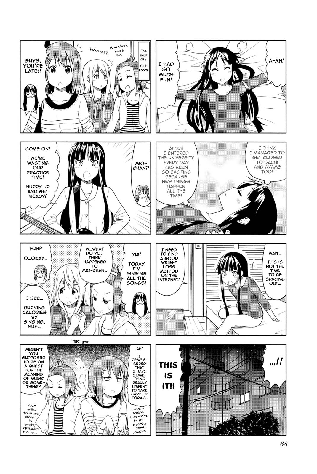 K-On! College Chapter 8 #8