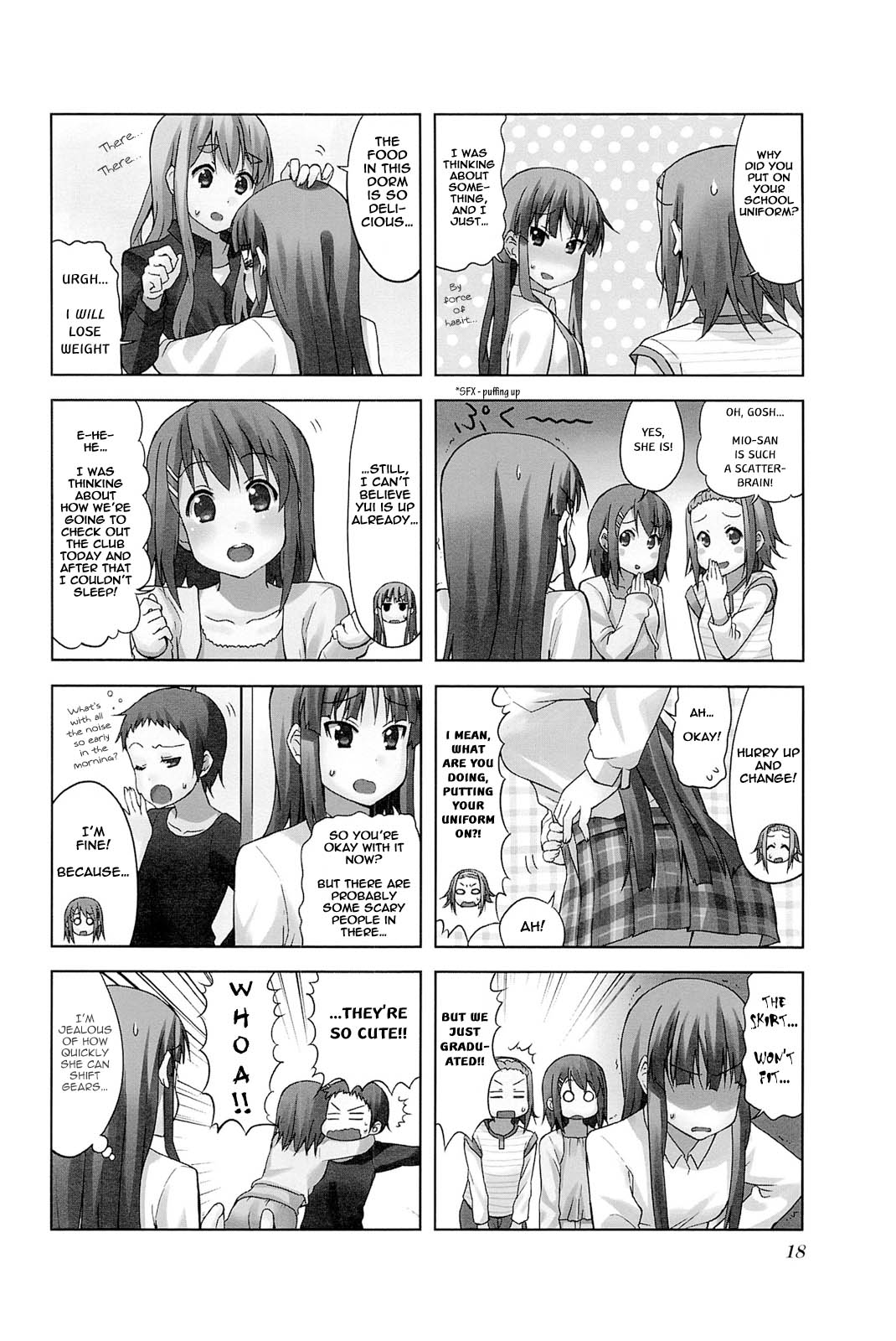 K-On! College Chapter 3 #4