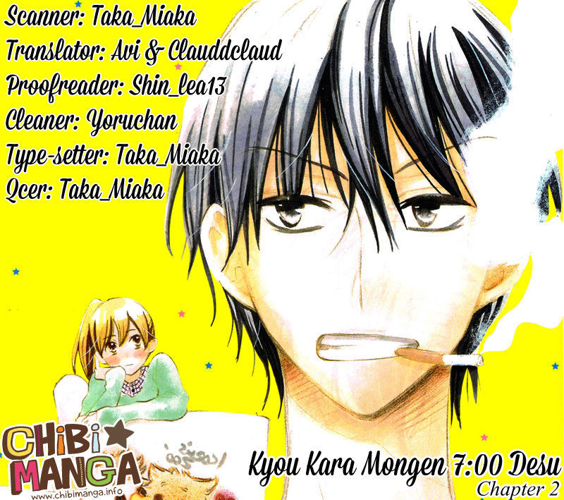 Kyou Kara Mongen 7:00 Desu Chapter 2 #1