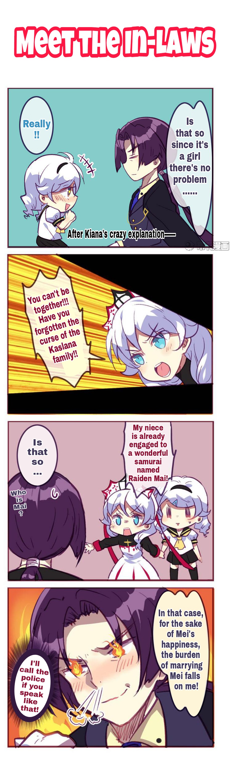 Honkai Gakuen 4 Koma Chapter 109 #3