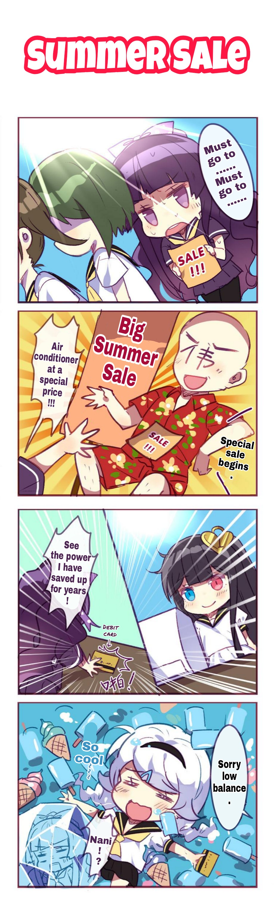 Honkai Gakuen 4 Koma Chapter 96 #2