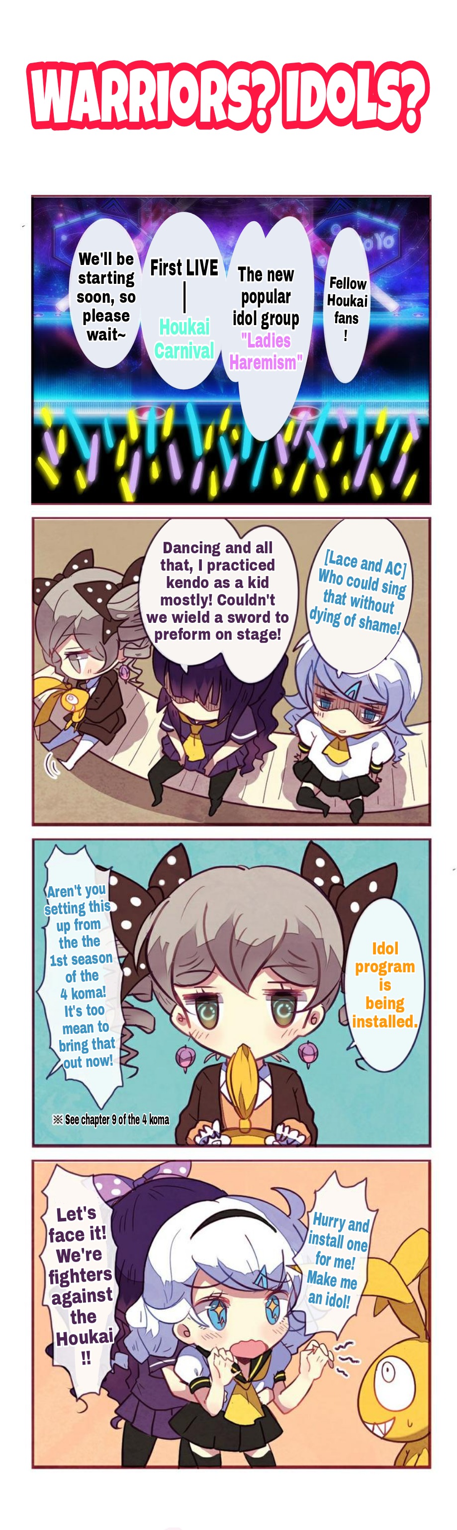 Honkai Gakuen 4 Koma Chapter 58 #1