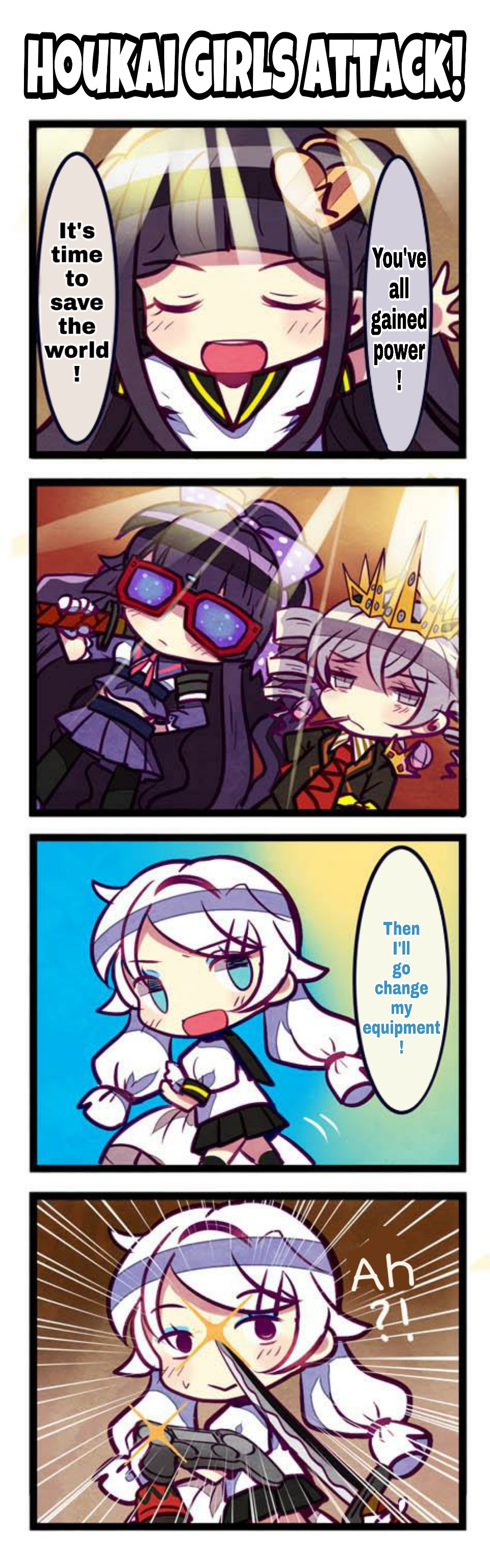 Honkai Gakuen 4 Koma Chapter 19 #1