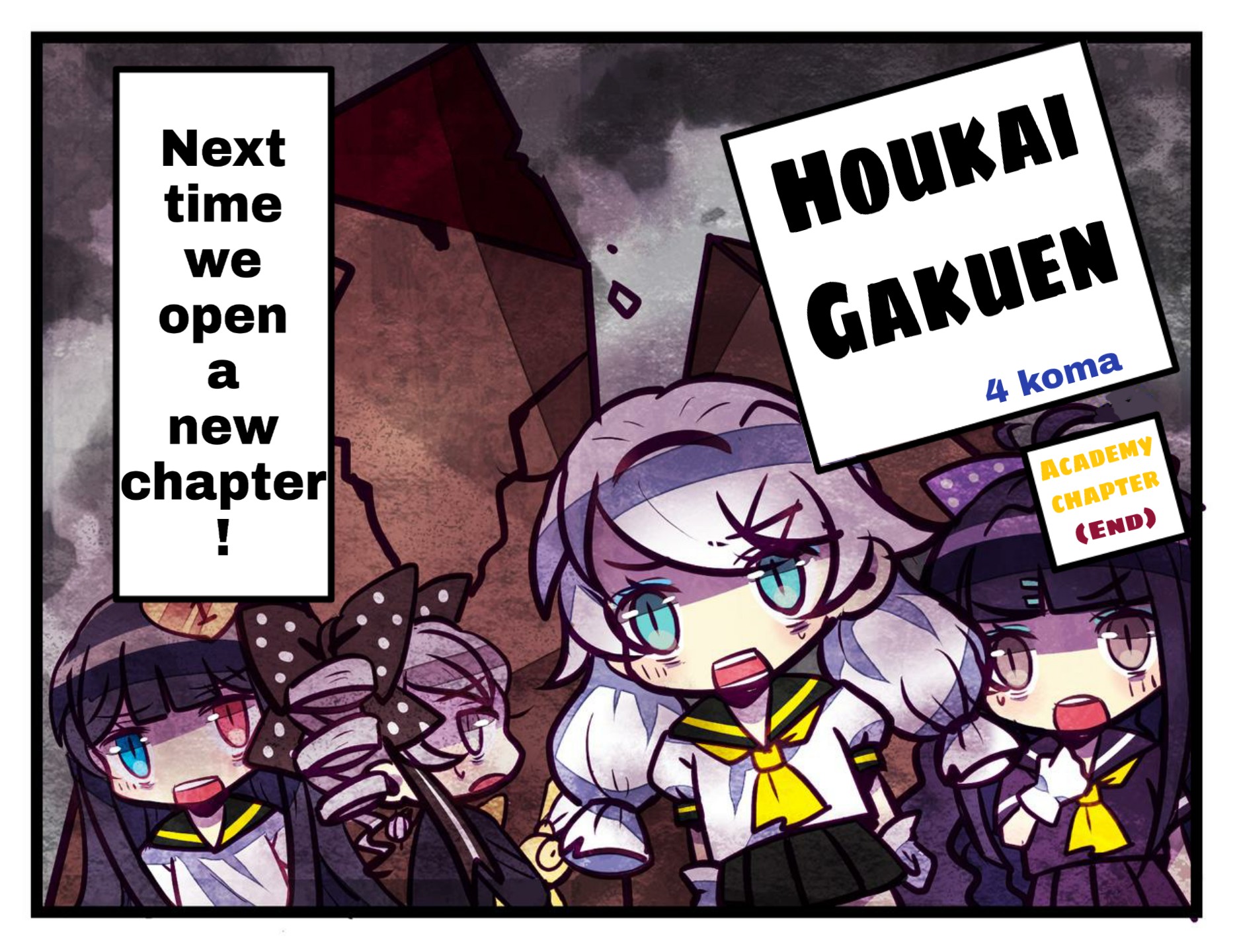 Honkai Gakuen 4 Koma Chapter 14 #4