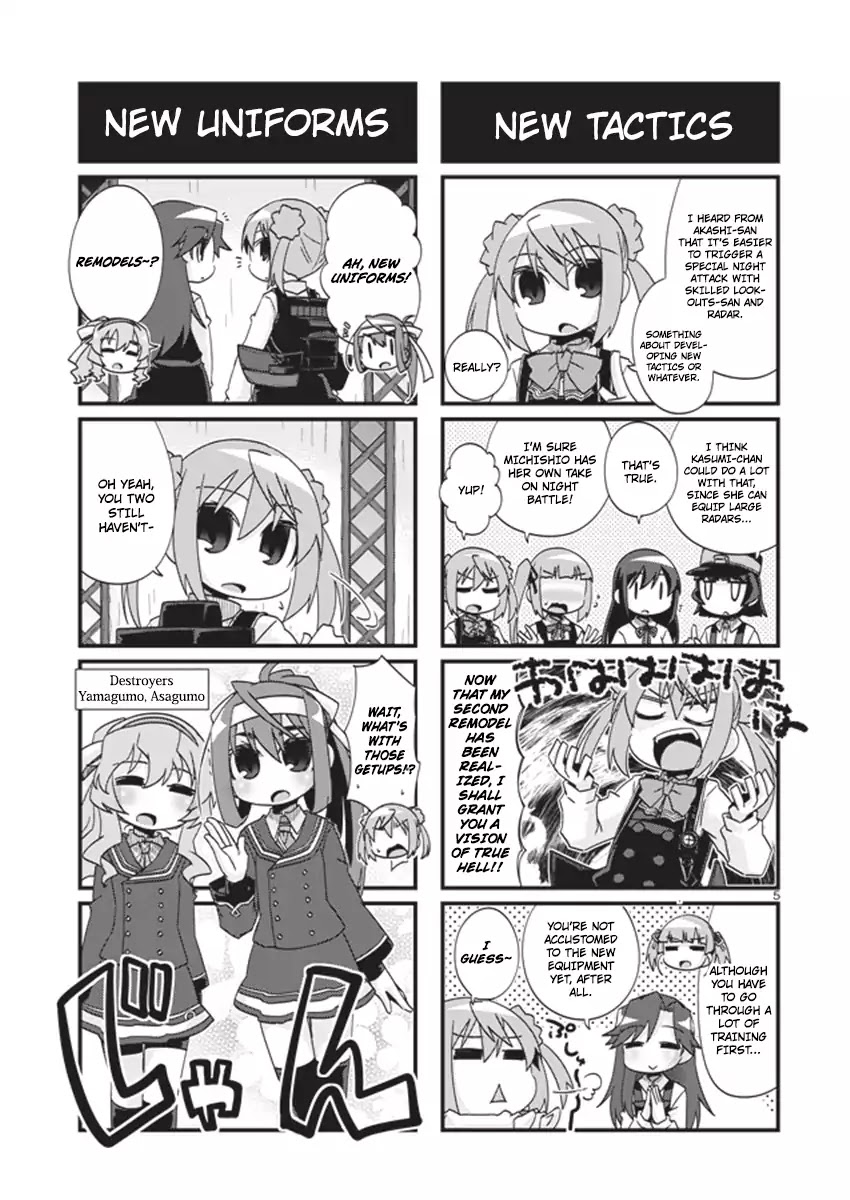 Kantai Collection - Kankore - 4-Koma Comic - Fubuki, Ganbarimasu! Chapter 183 #5