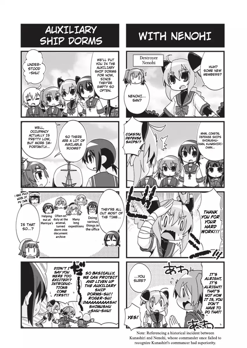 Kantai Collection - Kankore - 4-Koma Comic - Fubuki, Ganbarimasu! Chapter 182 #6