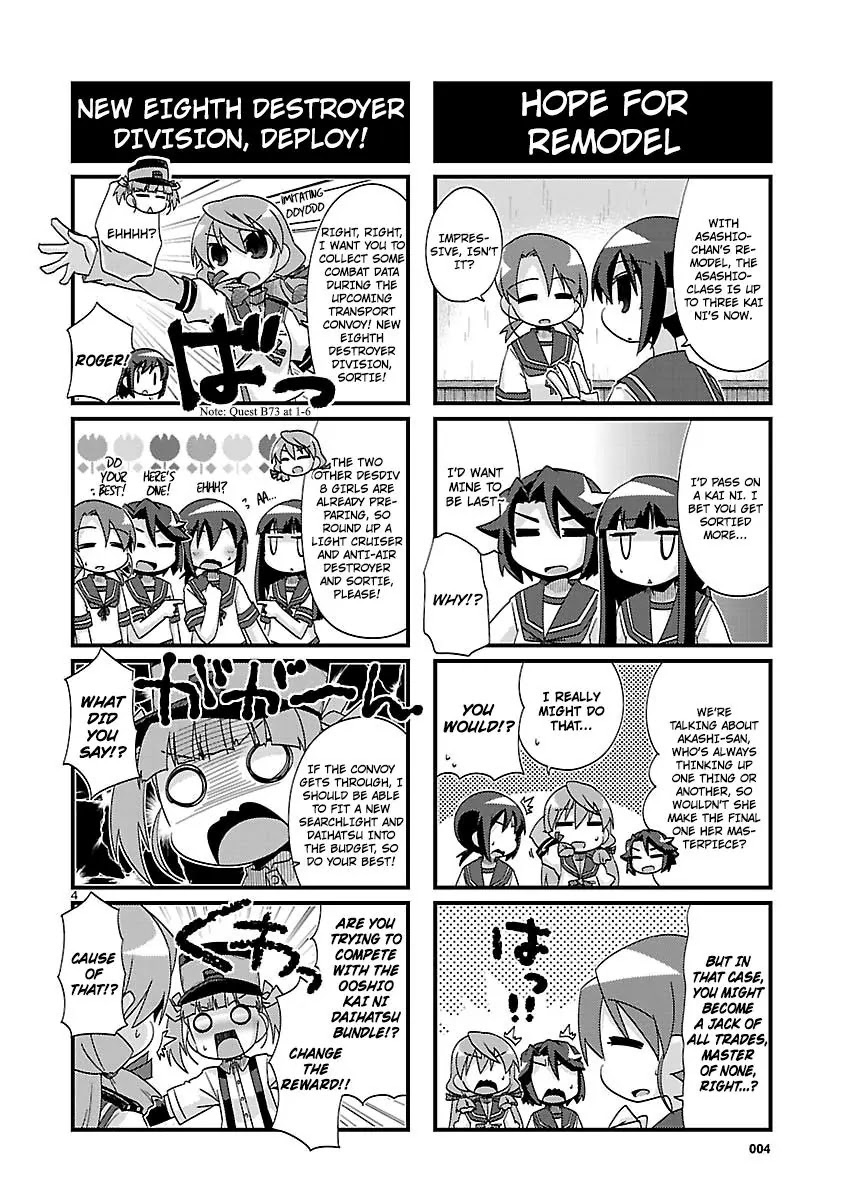 Kantai Collection - Kankore - 4-Koma Comic - Fubuki, Ganbarimasu! Chapter 170 #4