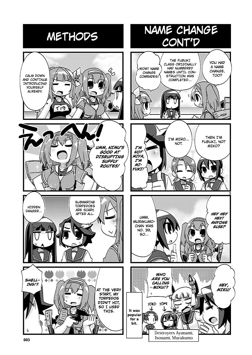 Kantai Collection - Kankore - 4-Koma Comic - Fubuki, Ganbarimasu! Chapter 145 #3