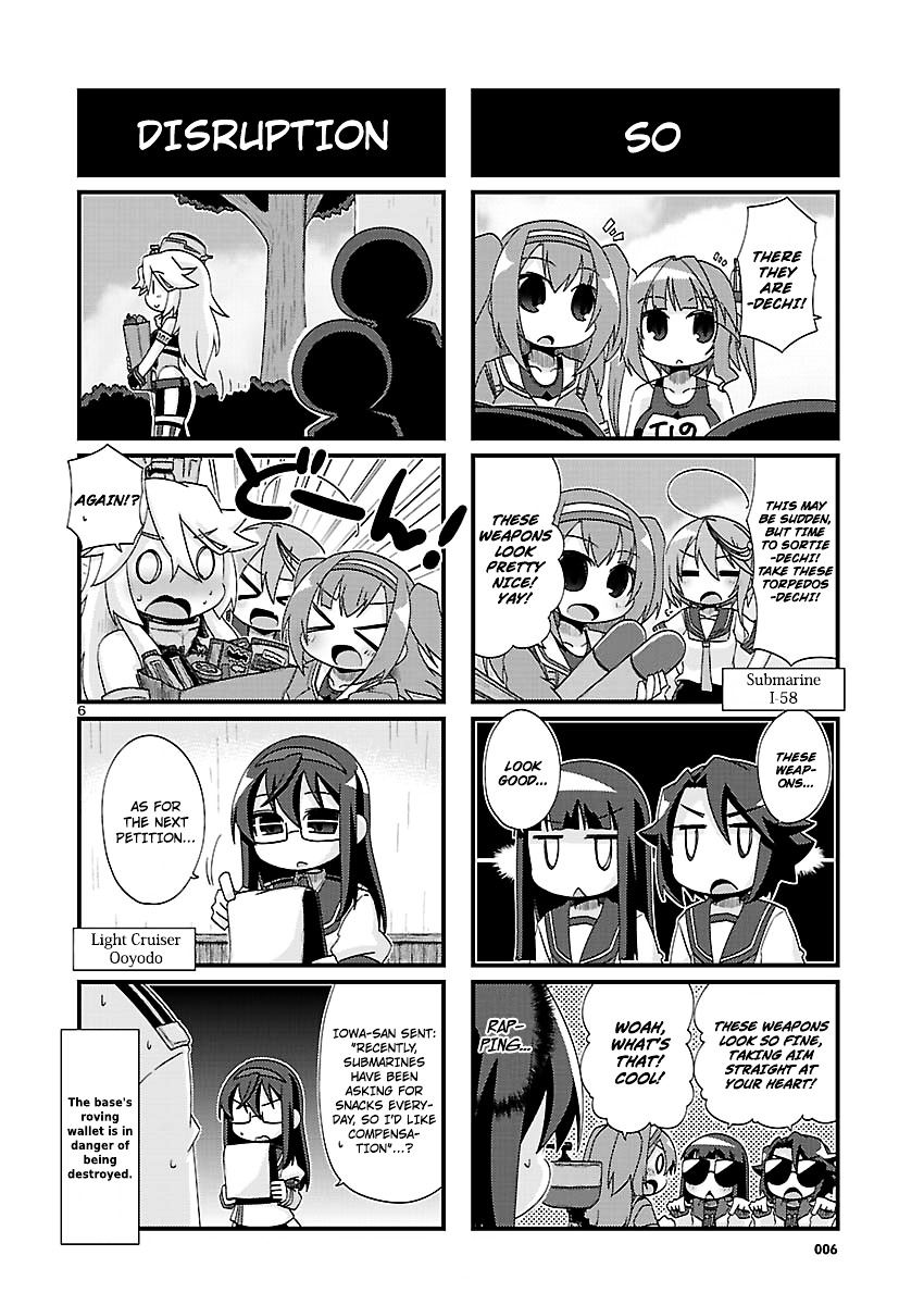 Kantai Collection - Kankore - 4-Koma Comic - Fubuki, Ganbarimasu! Chapter 145 #6