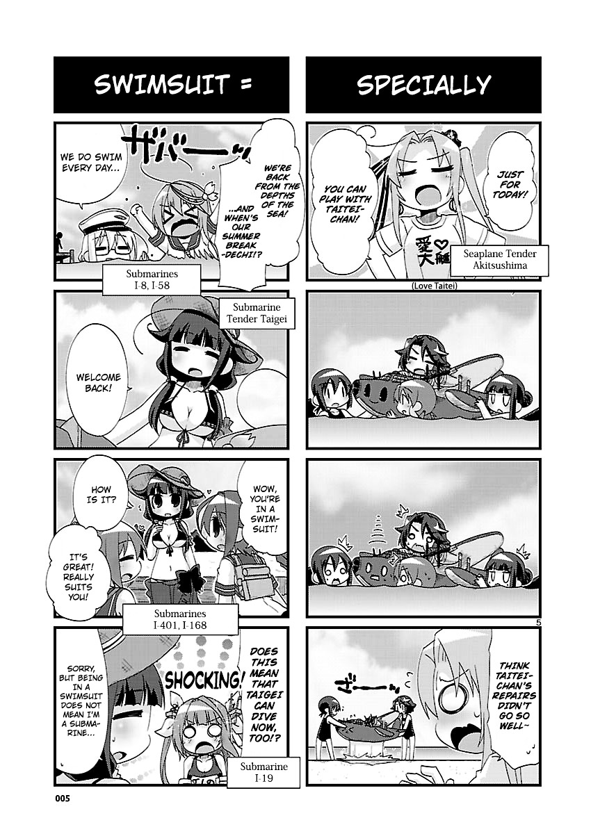 Kantai Collection - Kankore - 4-Koma Comic - Fubuki, Ganbarimasu! Chapter 135 #5