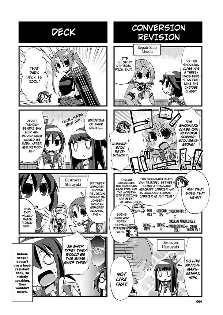 Kantai Collection - Kankore - 4-Koma Comic - Fubuki, Ganbarimasu! Chapter 107 #4