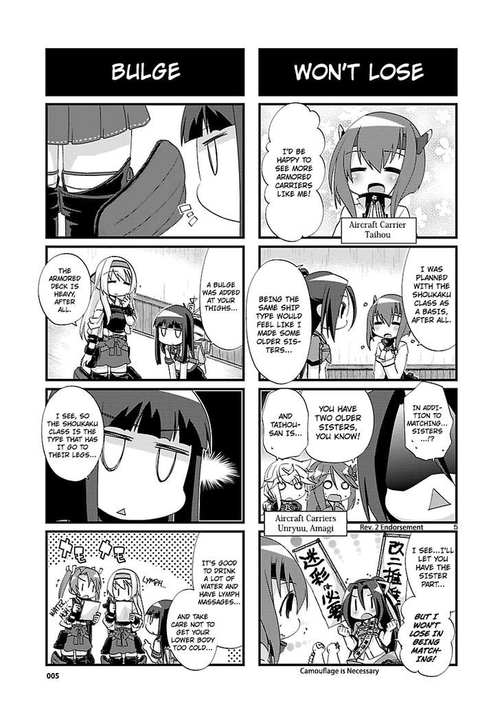 Kantai Collection - Kankore - 4-Koma Comic - Fubuki, Ganbarimasu! Chapter 107 #5