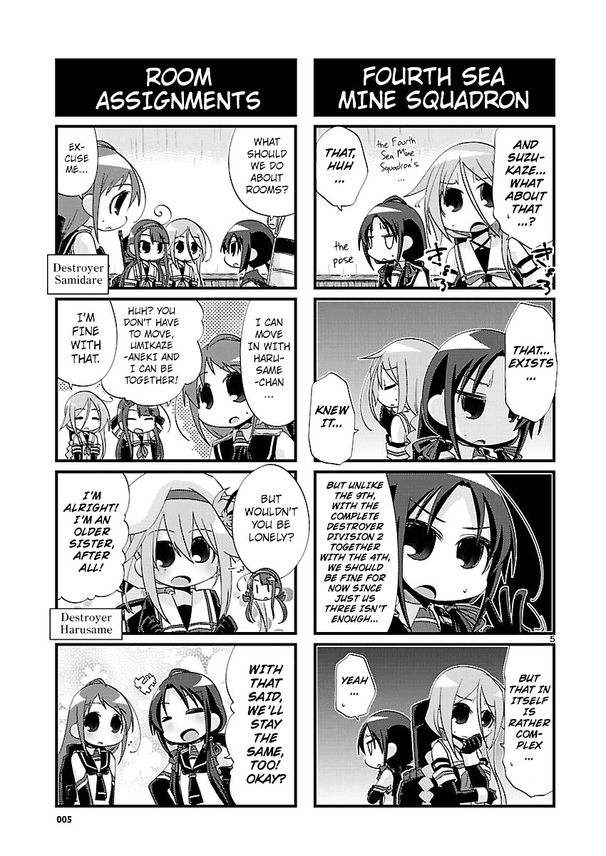 Kantai Collection - Kankore - 4-Koma Comic - Fubuki, Ganbarimasu! Chapter 108 #5