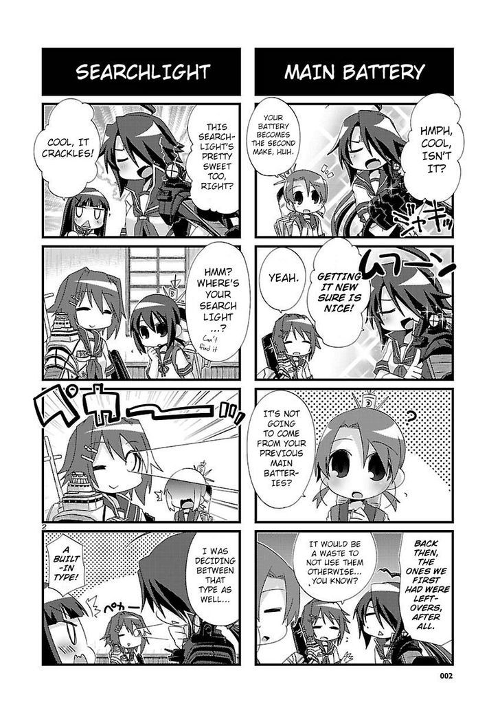 Kantai Collection - Kankore - 4-Koma Comic - Fubuki, Ganbarimasu! Chapter 102 #2