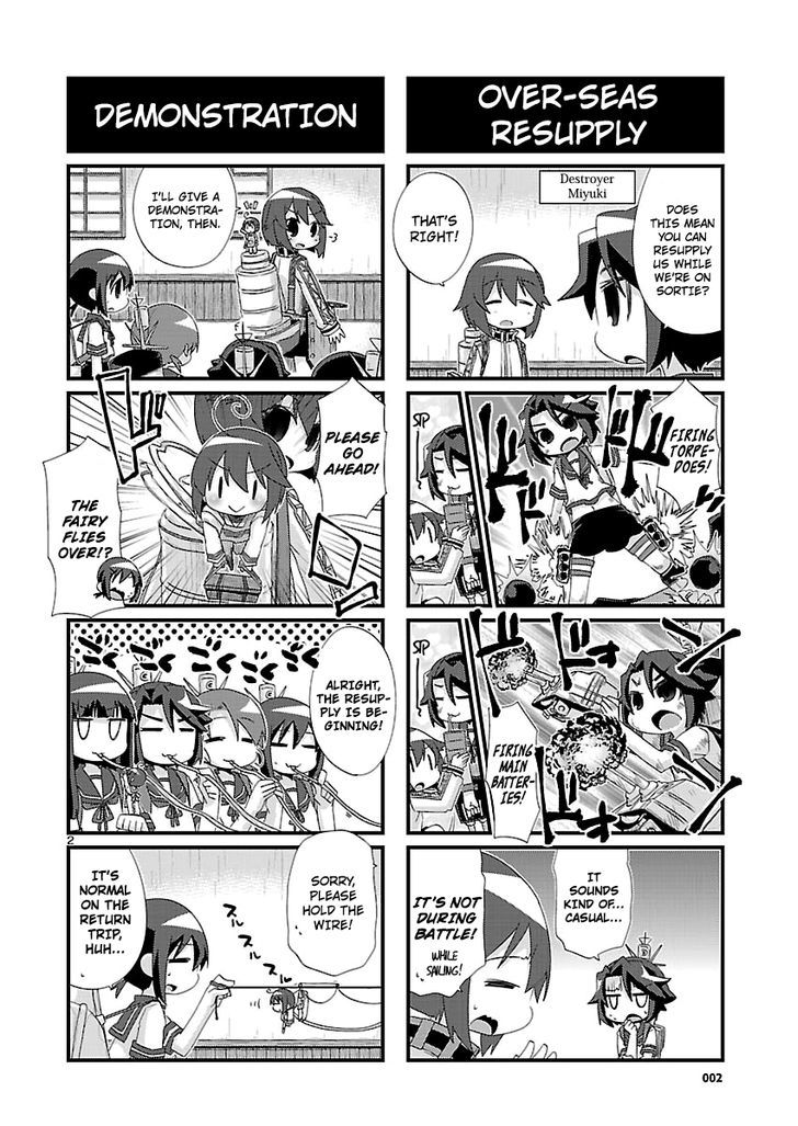 Kantai Collection - Kankore - 4-Koma Comic - Fubuki, Ganbarimasu! Chapter 103 #2