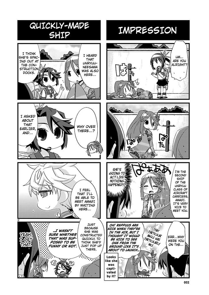 Kantai Collection - Kankore - 4-Koma Comic - Fubuki, Ganbarimasu! Chapter 88 #2