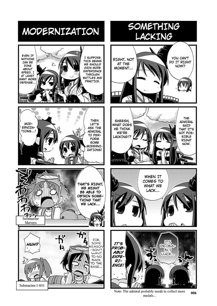 Kantai Collection - Kankore - 4-Koma Comic - Fubuki, Ganbarimasu! Chapter 79 #6