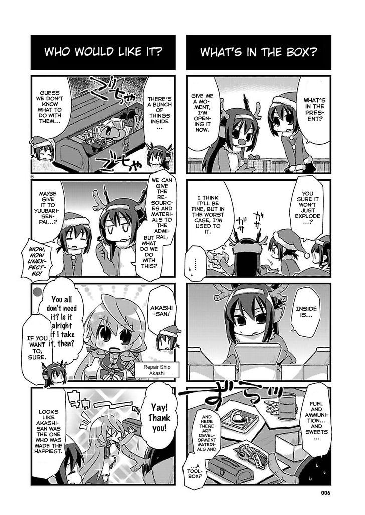 Kantai Collection - Kankore - 4-Koma Comic - Fubuki, Ganbarimasu! Chapter 67 #6