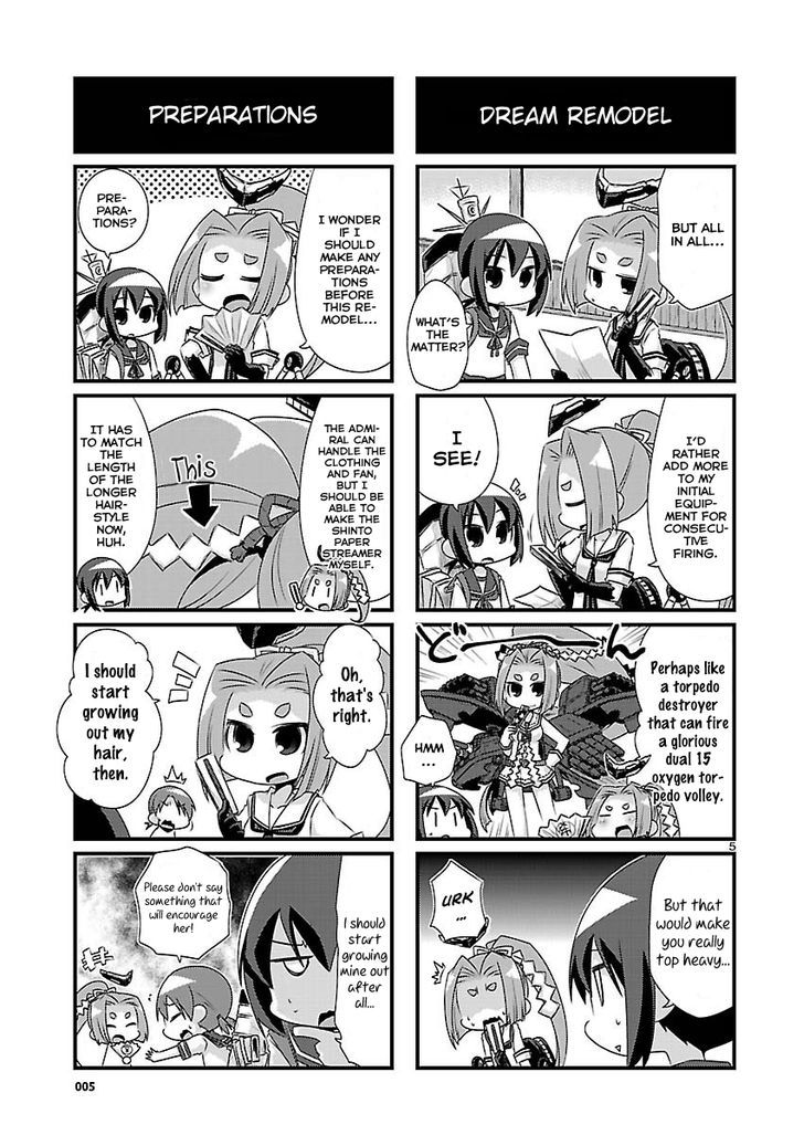 Kantai Collection - Kankore - 4-Koma Comic - Fubuki, Ganbarimasu! Chapter 62 #5