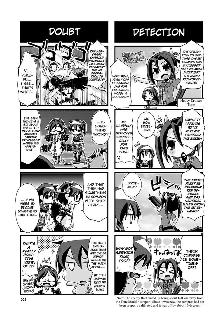 Kantai Collection - Kankore - 4-Koma Comic - Fubuki, Ganbarimasu! Chapter 56 #5