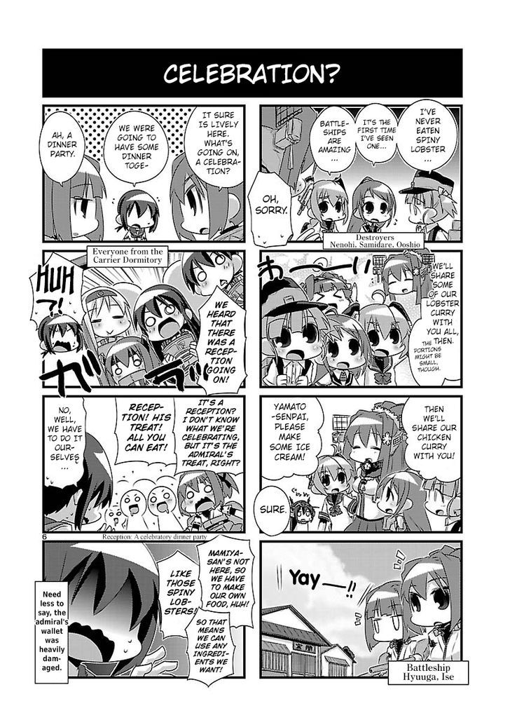 Kantai Collection - Kankore - 4-Koma Comic - Fubuki, Ganbarimasu! Chapter 45 #6