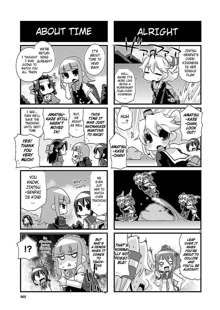 Kantai Collection - Kankore - 4-Koma Comic - Fubuki, Ganbarimasu! Chapter 42 #5