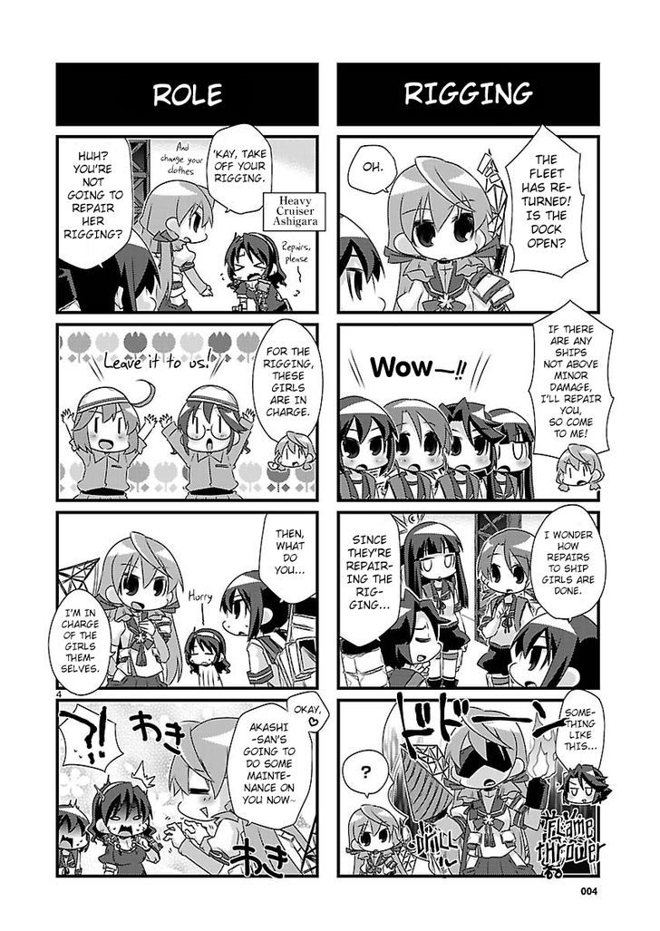 Kantai Collection - Kankore - 4-Koma Comic - Fubuki, Ganbarimasu! Chapter 41 #4