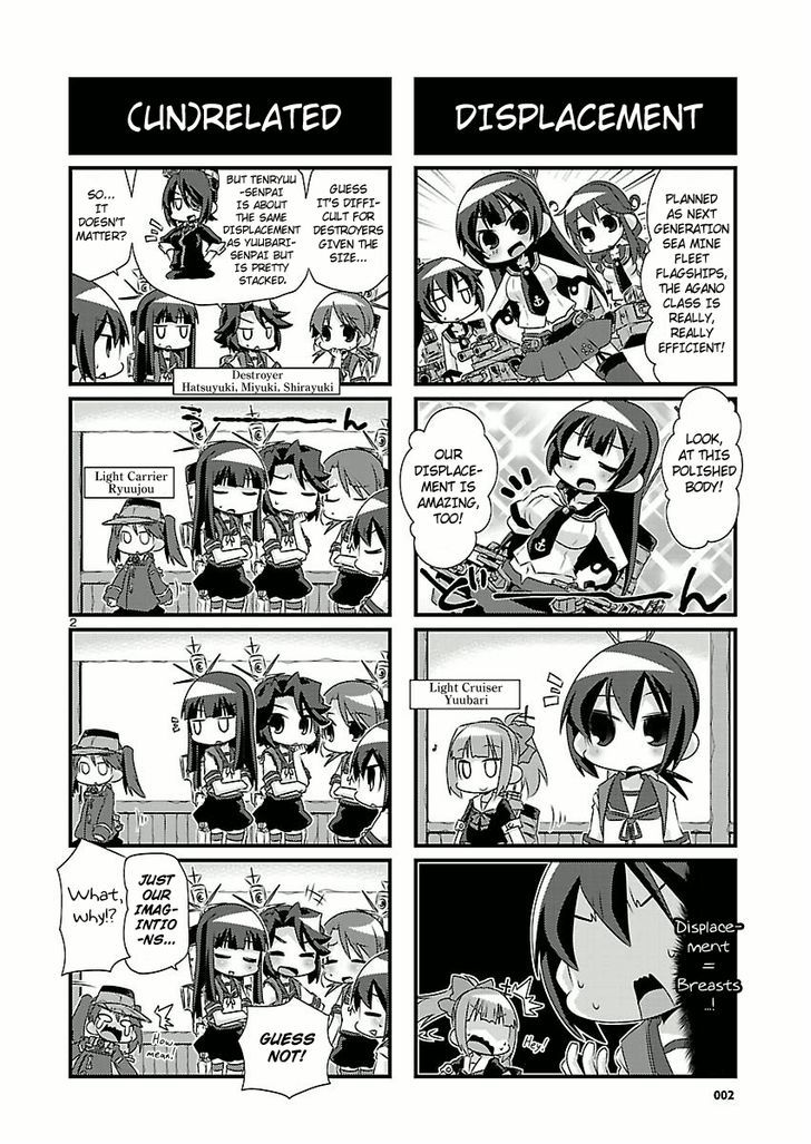 Kantai Collection - Kankore - 4-Koma Comic - Fubuki, Ganbarimasu! Chapter 38 #2