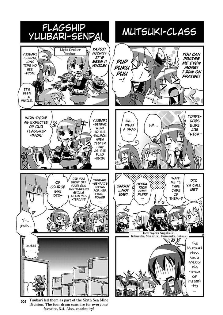 Kantai Collection - Kankore - 4-Koma Comic - Fubuki, Ganbarimasu! Chapter 36 #5