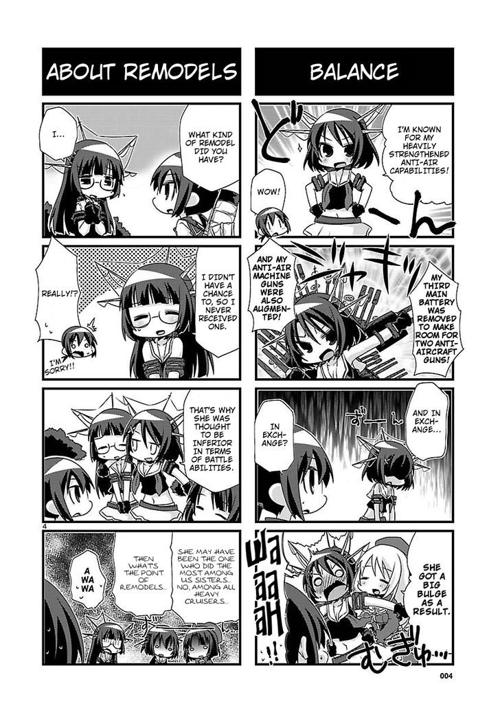 Kantai Collection - Kankore - 4-Koma Comic - Fubuki, Ganbarimasu! Chapter 31 #4