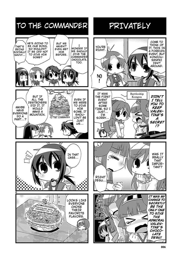 Kantai Collection - Kankore - 4-Koma Comic - Fubuki, Ganbarimasu! Chapter 29 #6