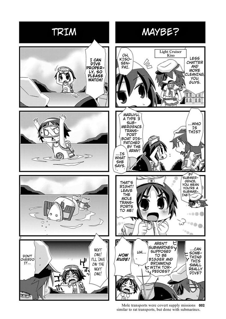 Kantai Collection - Kankore - 4-Koma Comic - Fubuki, Ganbarimasu! Chapter 27 #2