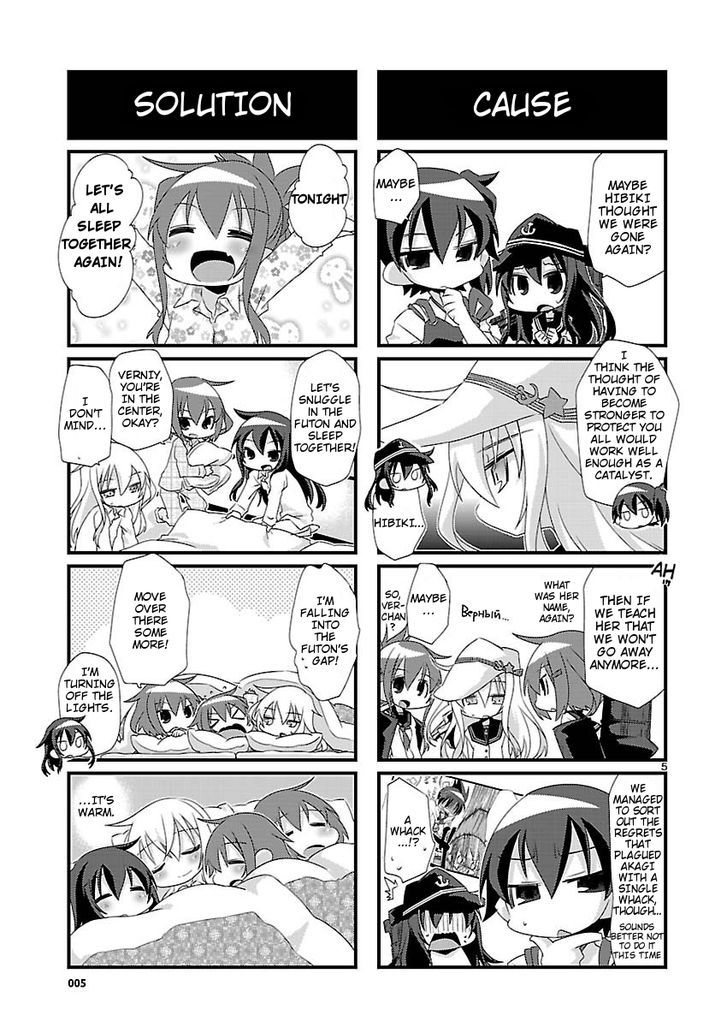 Kantai Collection - Kankore - 4-Koma Comic - Fubuki, Ganbarimasu! Chapter 13 #5