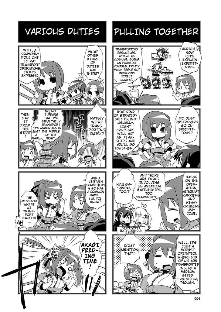 Kantai Collection - Kankore - 4-Koma Comic - Fubuki, Ganbarimasu! Chapter 6 #4