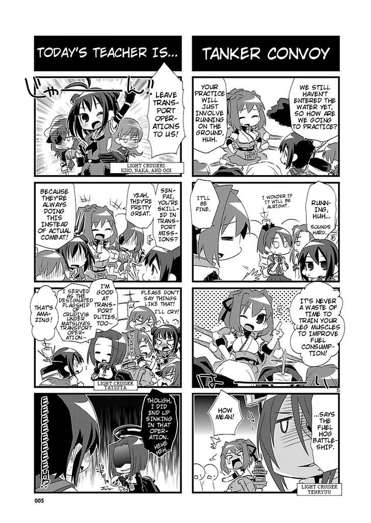 Kantai Collection - Kankore - 4-Koma Comic - Fubuki, Ganbarimasu! Chapter 6 #5