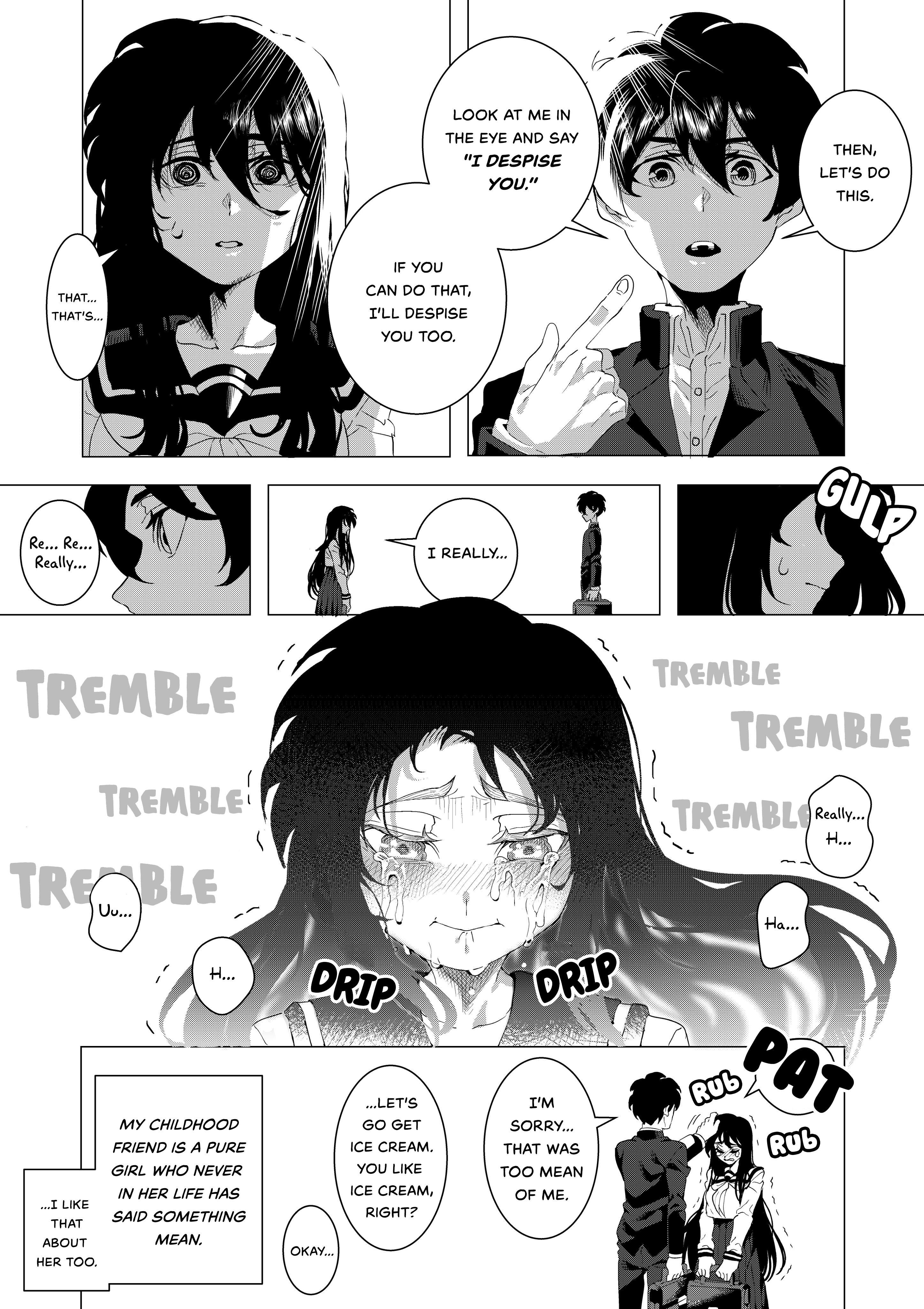 A Story About A Creepy Girl Smile Chapter 3 #4