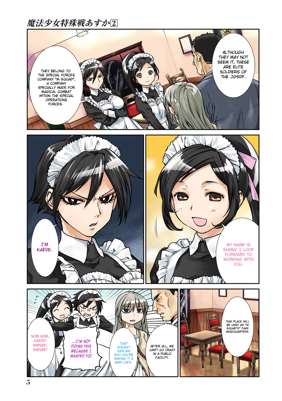 Mahou Shoujo Tokushuusen Asuka Chapter 4 #9