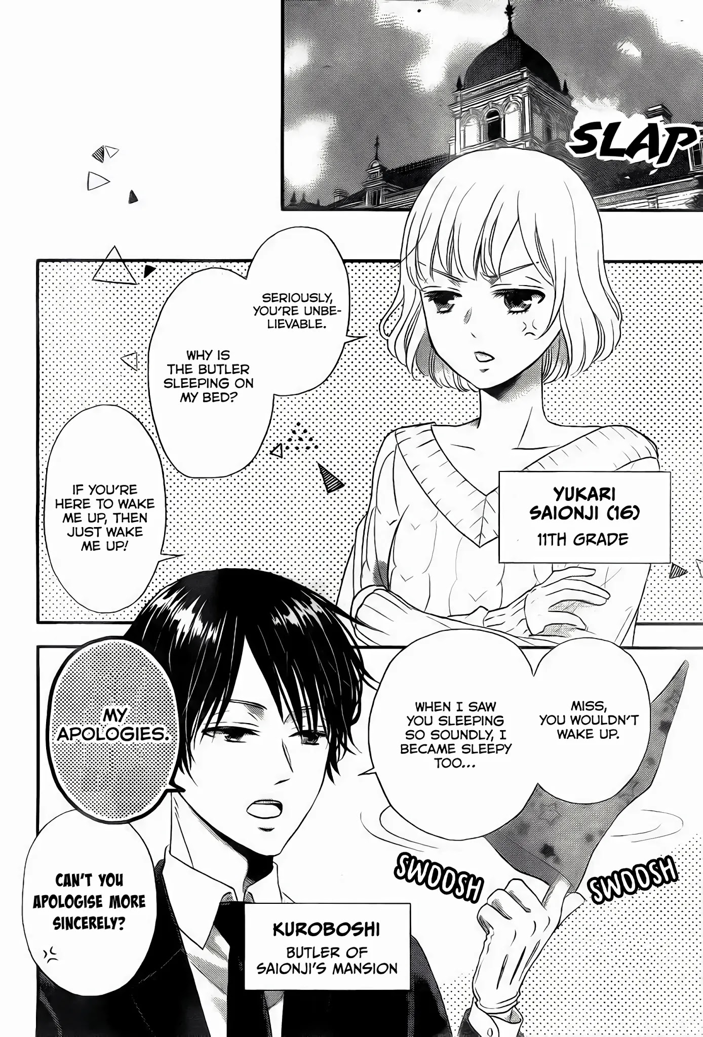 Shitsuji Kuroboshi Wa Kashizukanai Chapter 2 #4