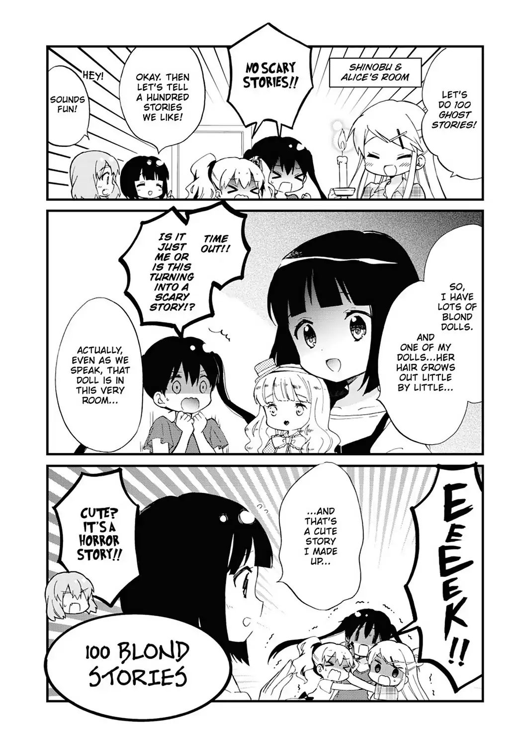 Kiniro Mosaic Chapter 99 #18