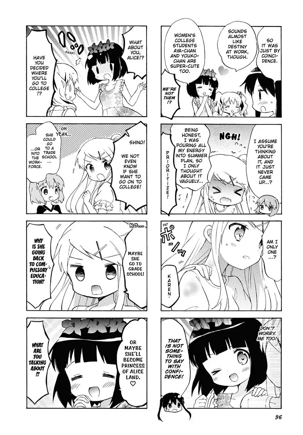 Kiniro Mosaic Chapter 98 #4