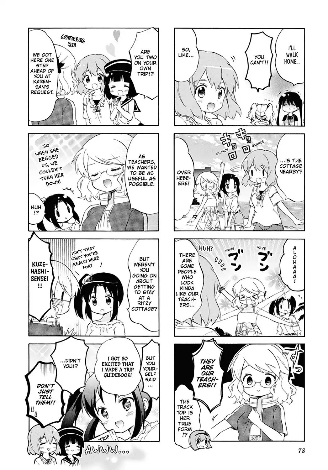 Kiniro Mosaic Chapter 96 #4