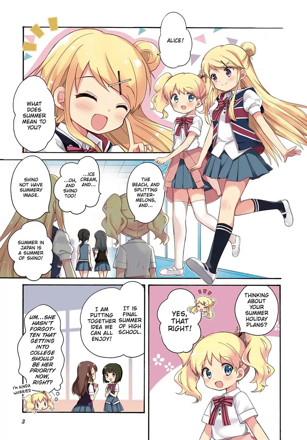 Kiniro Mosaic Chapter 88 #5