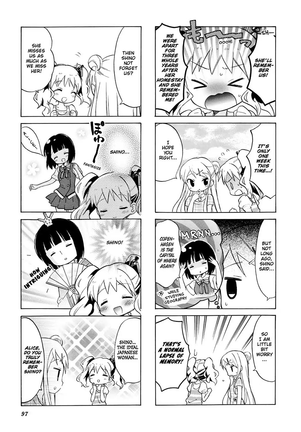 Kiniro Mosaic Chapter 40 #3