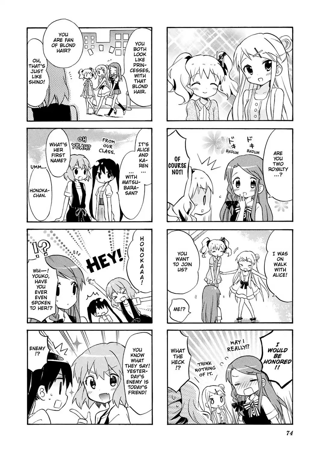 Kiniro Mosaic Chapter 37 #4