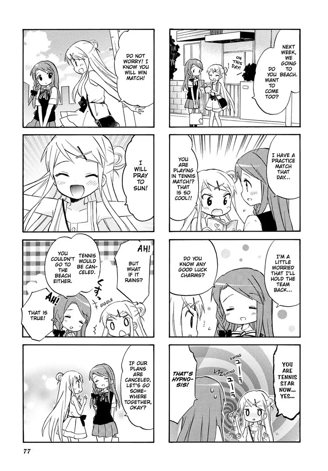 Kiniro Mosaic Chapter 37 #7