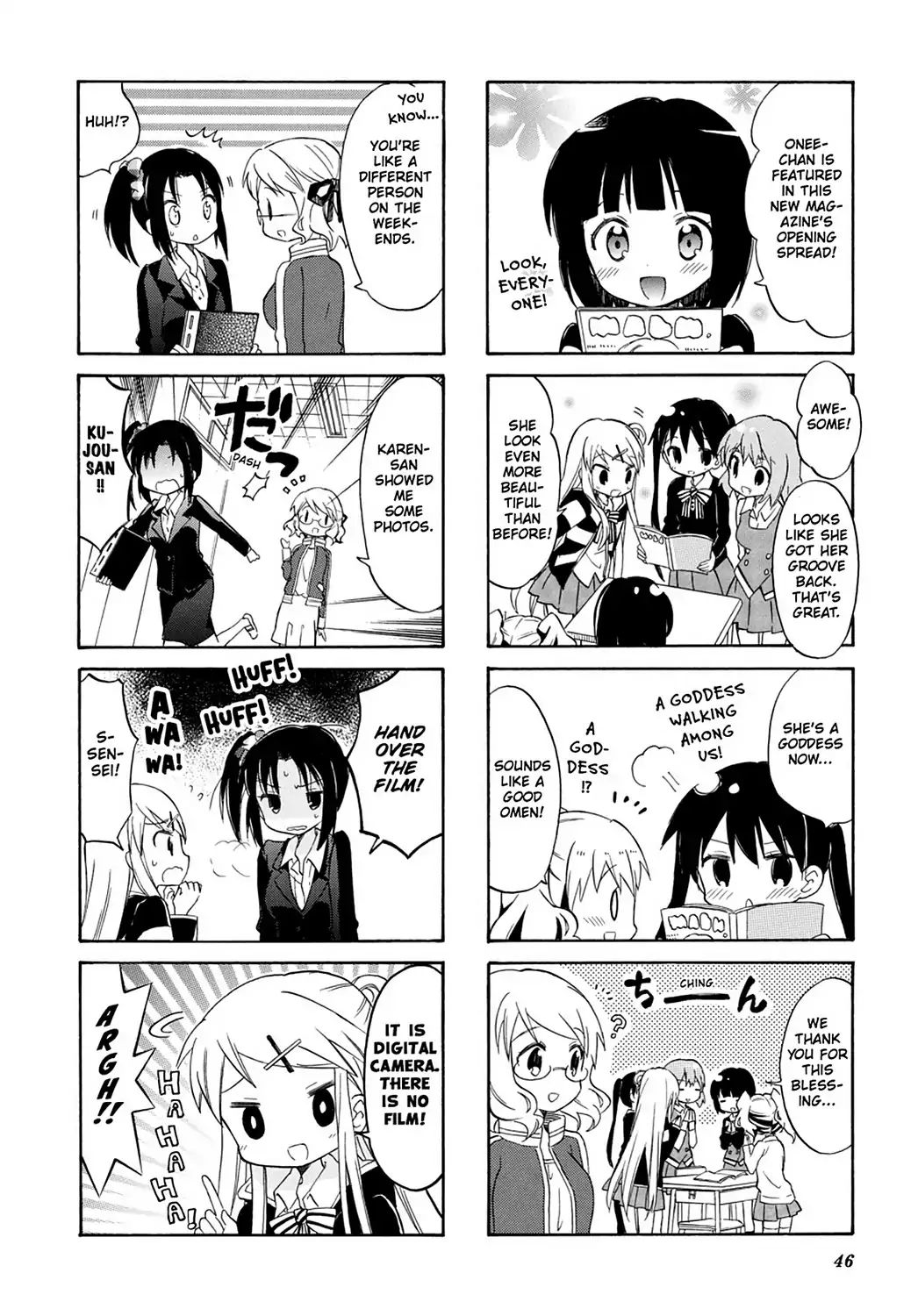 Kiniro Mosaic Chapter 35 #8